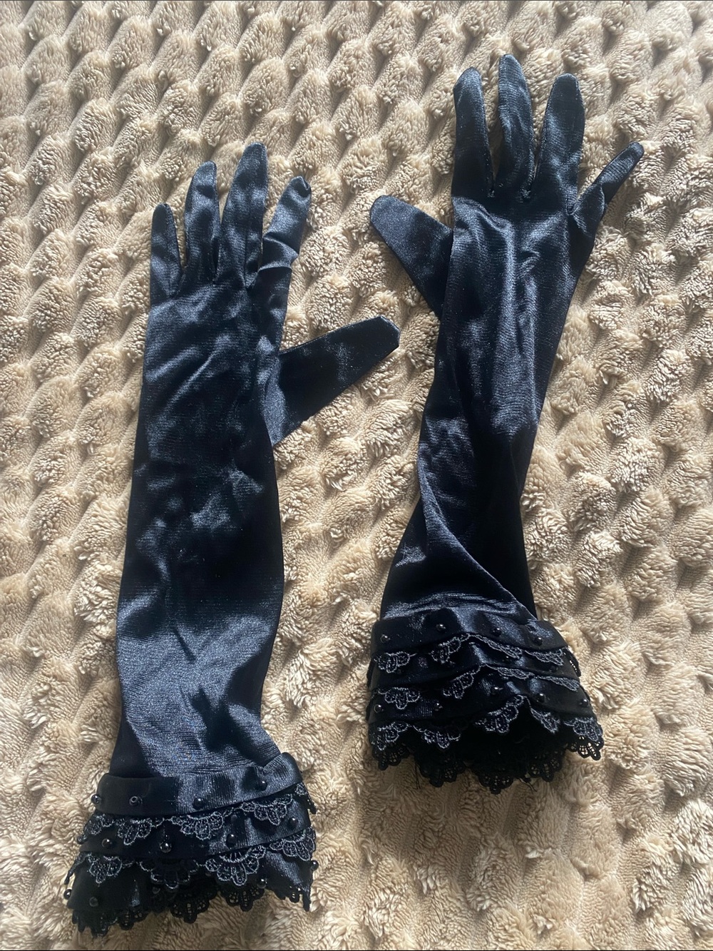 1920s flapper Dress with gloves + headband ๐ - Picture 4 of 4